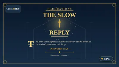Foundations episode 5 &mdash; The Slow Reply